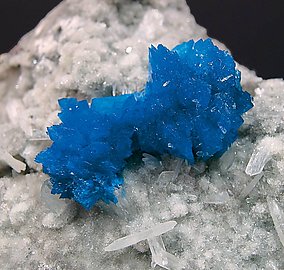 Cavansite with Stilbite. 