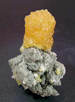 Sulphur with Calcite. 