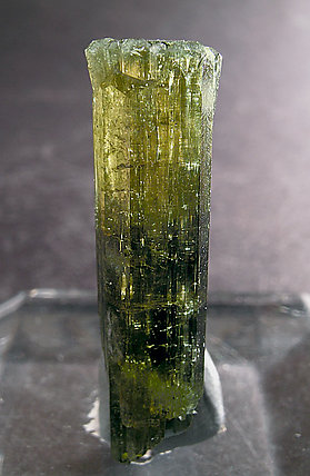 Vesuvianite doubly terminated. Front