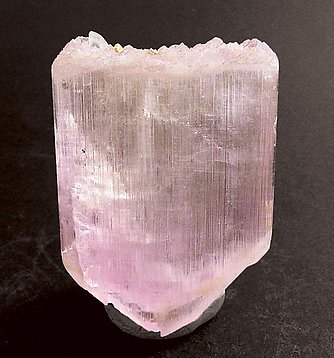 Spodumene (Kunzite) doubly terminated.