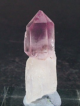 Quartz (variety amethyst) scepter. 