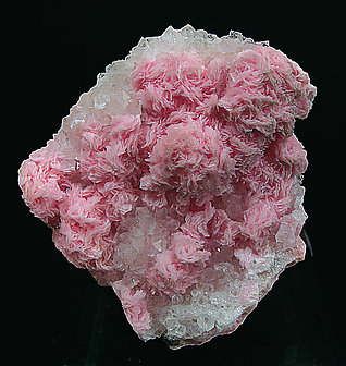 Rhodochrosite on Quartz.