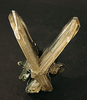 Doubly terminated Cerussite. Front