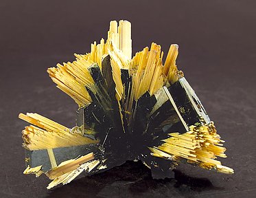 Rutile and Hematite.