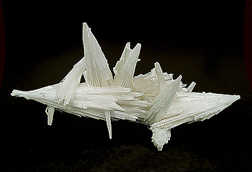 Scolecite with Fluorapophyllite-(K). Rear