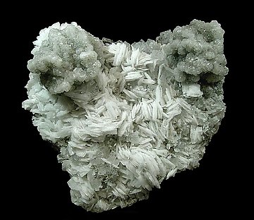 Calcite on Baryte.