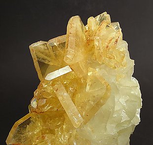 Baryte on Calcite. 