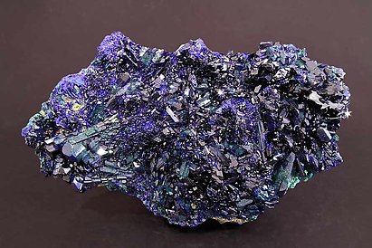 Azurite with Malachite. 