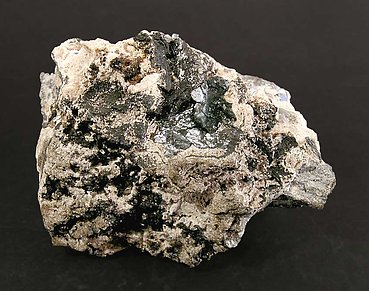 Nagyágite with Rhodochrosite and Sphalerite. 