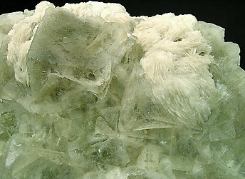 Fluorite with Baryte. 