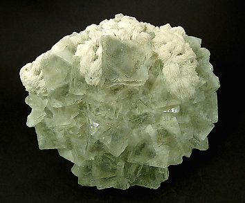 Fluorite with Baryte. 