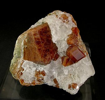 Grossular with Calcite. 