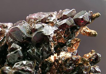 Copper with Cuprite. 