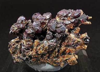 Copper with Cuprite. 