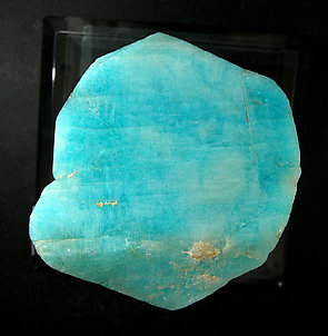 Microcline (variety amazonite). Top