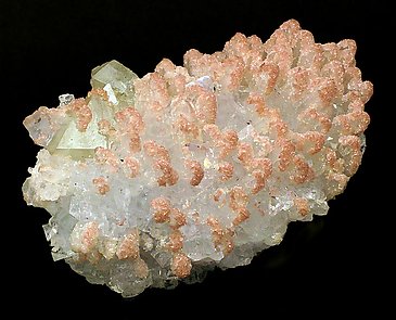 Scheelite with Fluorite and Dolomite.