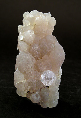 Analcime on Fluorite.