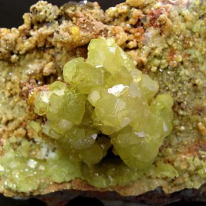 Smithsonite (cadmium rich). 