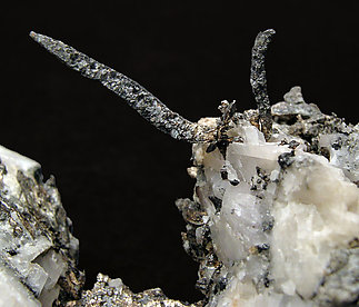 Silver with Calcite. 