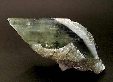 Fluorapatite with Calcite. Rear