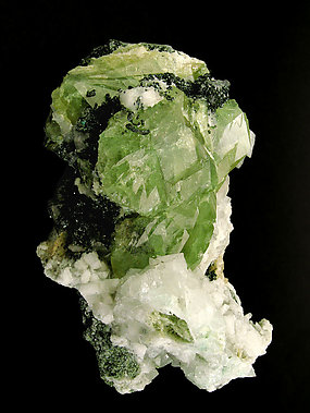 Titanite on Calcite. 