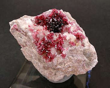 Roselite with Calcite.