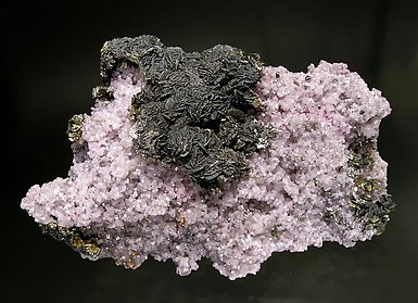 Cobaltoan Dolomite with Marcasite and Goethite.