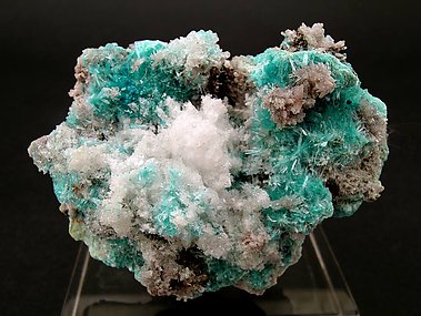 Aurichalcite with Gypsum.