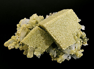 Siderite with Quartz and Pyrite. 