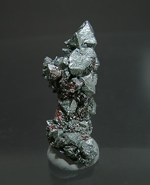 Acanthite with Proustite.