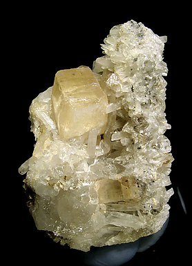 Topaz with Quartz.