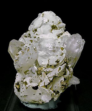 Pyrrhotite with Quartz and Calcite. 