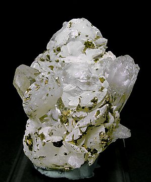 Pyrrhotite with Quartz and Calcite.