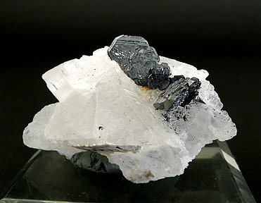 Hematite with Rutile and adularia.