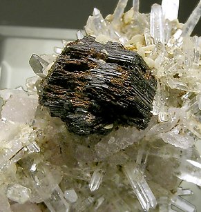 Wurtzite with Quartz and Fluorapatite. Top