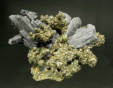 Andorite with Pyrite and Zinkenite.