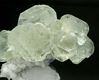 Fluorite with Quartz. 