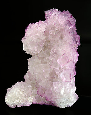 Fluorite with Baryte. Front