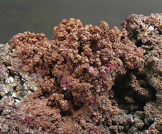 Cuprite with Copper. 