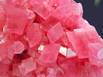 Rhodochrosite with Quartz. 