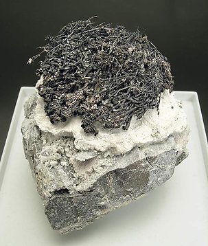 Silver with Acanthite.