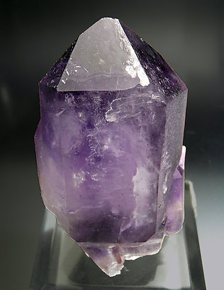 Doubly terminated Quartz (variety amethyst).