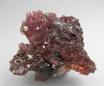 Elbaite (variety rubellite) with Mica.
