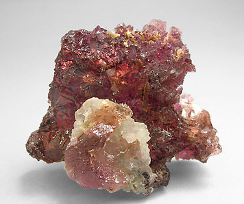 Elbaite (variety rubellite) with Mica. Rear