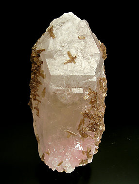 Eosphorite on Quartz with Feldspar.