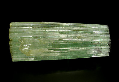 Doubly terminated Elbaite. Front