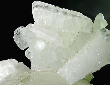 Fluorite on Baryte. 