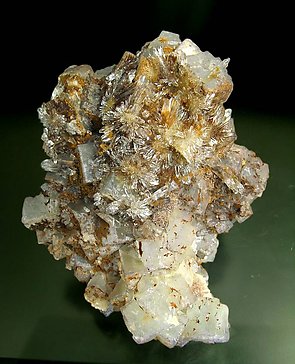 Fluorite with Creedite.