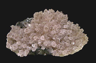 Quartz with Sphalerite. 