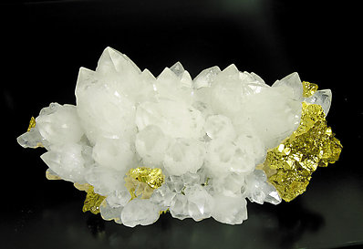 Chalcopyrite with Quartz. 